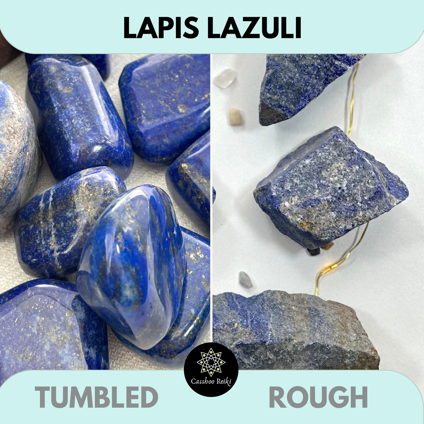 Tumbled Lapis Lazuli. Extra Quality | Wisdom Keeper Stone