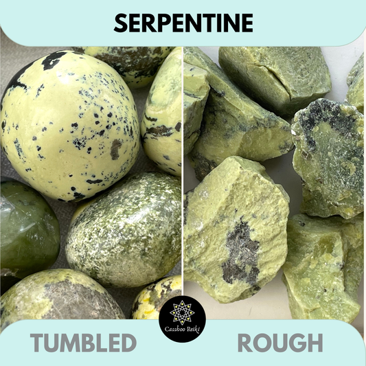 Peruvian Serpentine | New Jade | Crystal for Deep Emotional Healing & Kundalini Energy