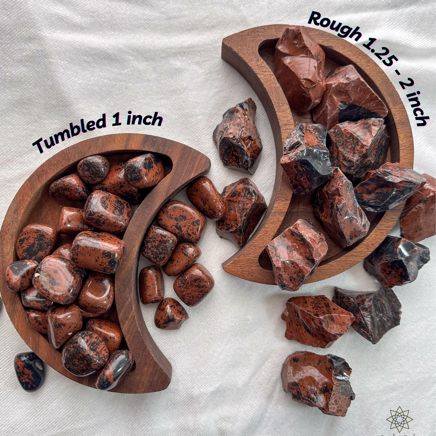 Tumbled Mahogany Obsidian | Red Obsidian | Crystal for Protection and Ancestral Healing