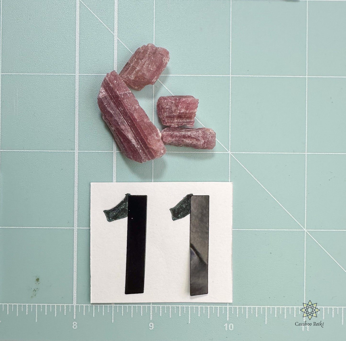 Mini Pink-Red Tourmaline | Rubellite Petite Rods | Rubellite 10 gram packs, 0.4 - 1 inch | Stone for narcissist protection, family reunions.