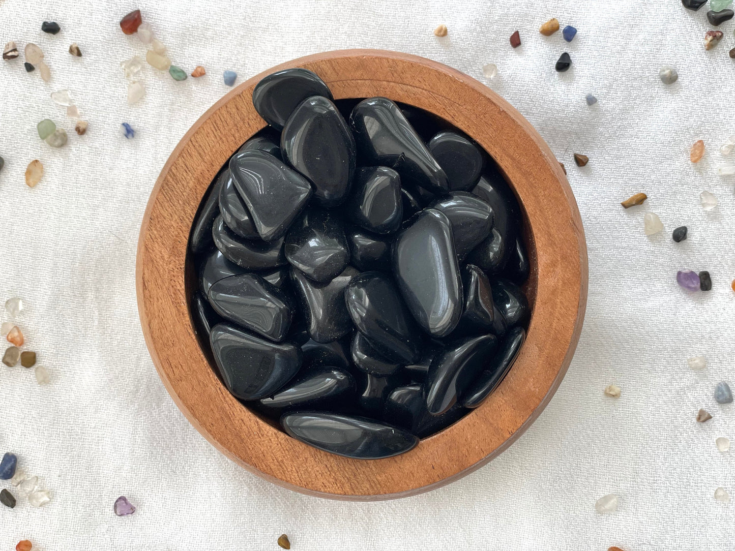 Black Obsidian, Rough or Tumbled | Crystal for Attachment Release & Cord Cutting