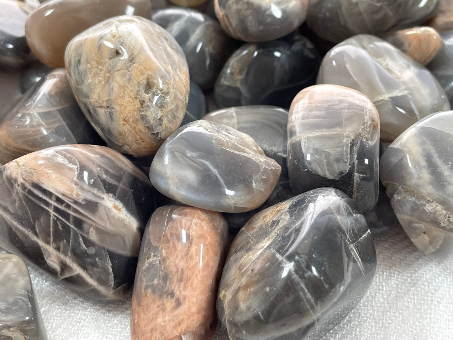 Black Moonstone | Black Feldspar | Stone of Transformation and Feminine Divine Archetype