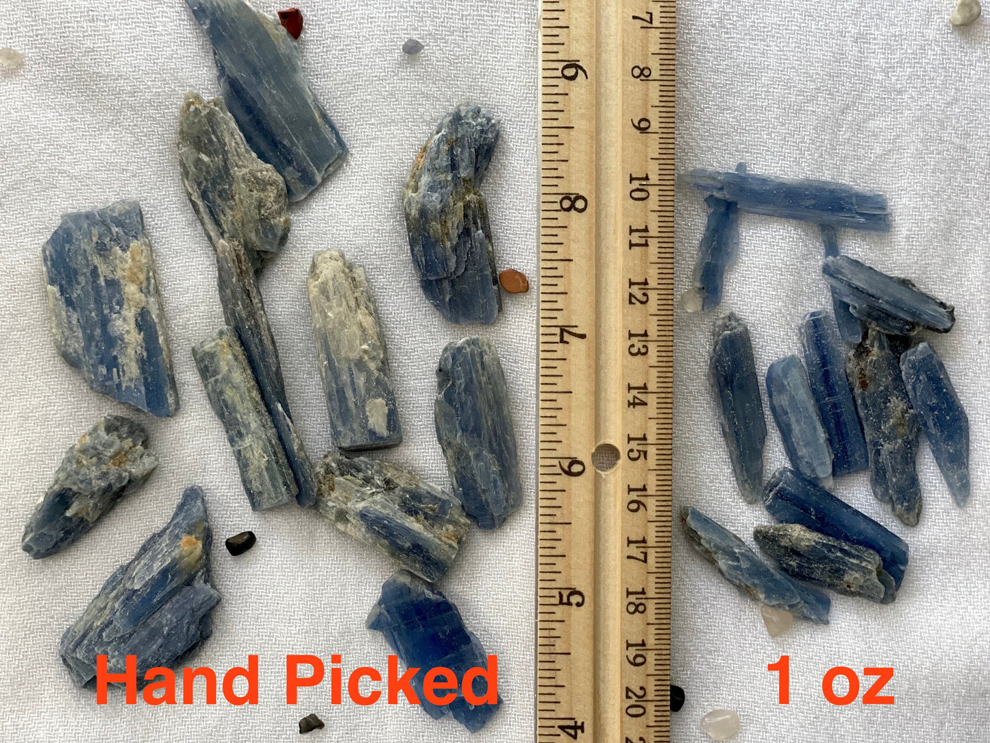 Blue Kyanite, Tumbled or Rough Blades | Throat Chakra Stone | Crystal for Connection and Alignment | Crystal Gridding