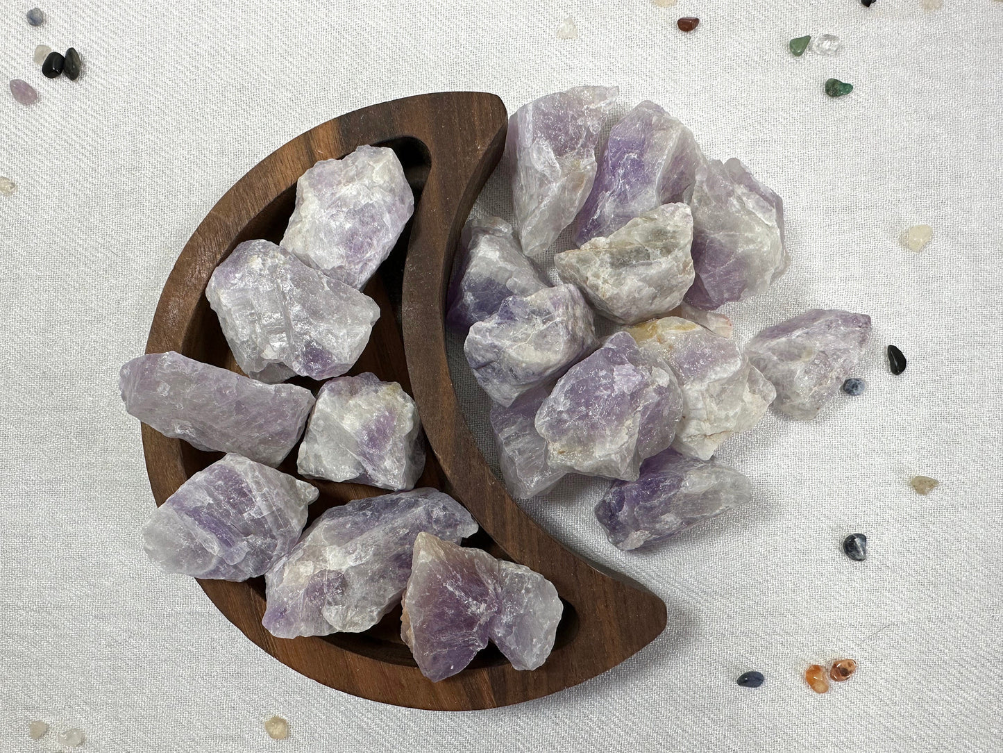 Chevron Amethyst Tumbled or Rough | Third Eye and Crown chakra Crystal