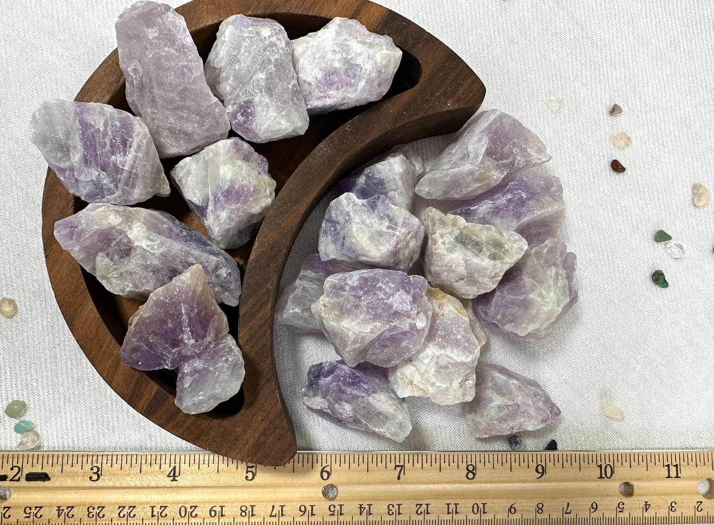 Chevron Amethyst Tumbled or Rough | Third Eye and Crown chakra Crystal