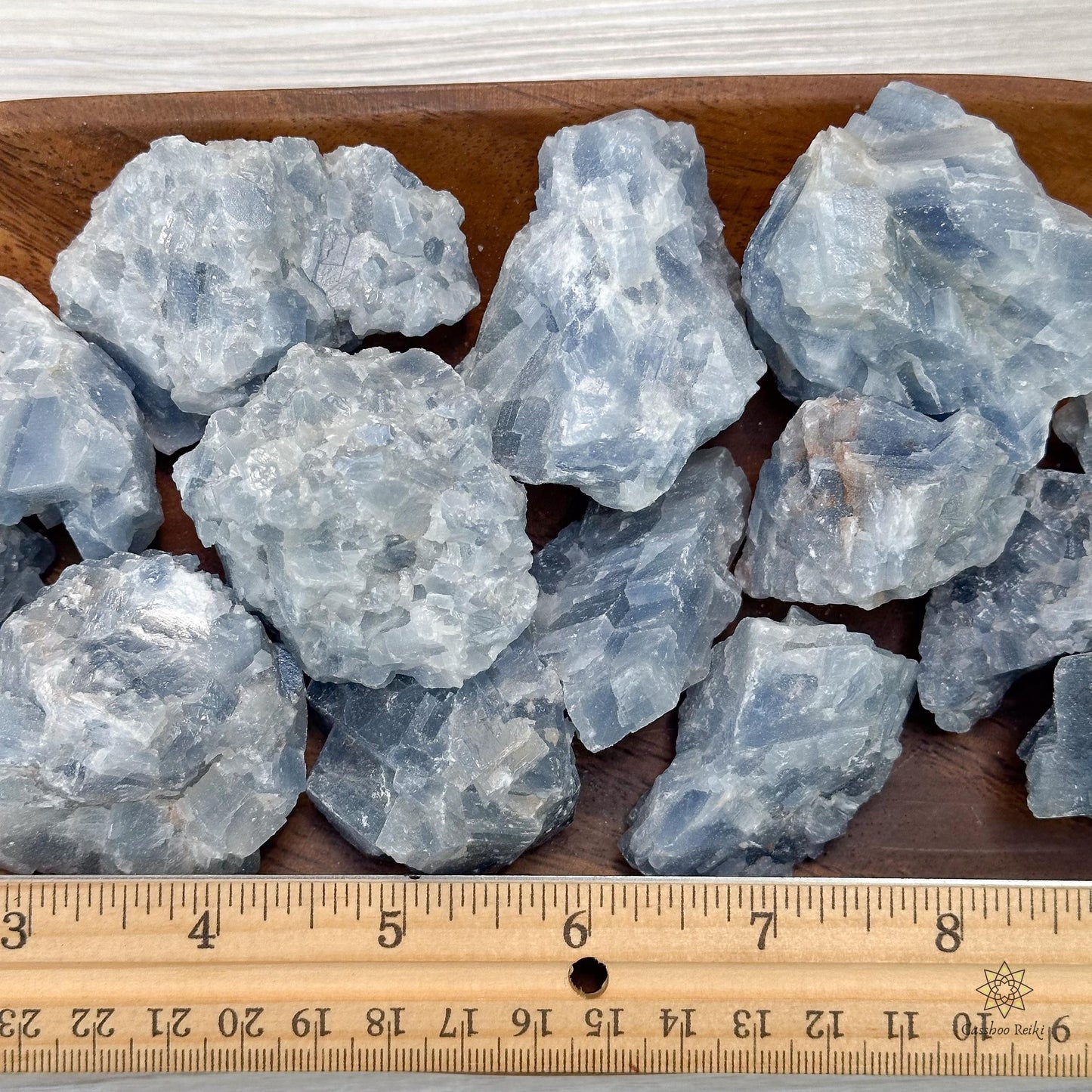 Blue Calcite, Rough | Crystal for Workaholics & Relationships | Crystal for Peace