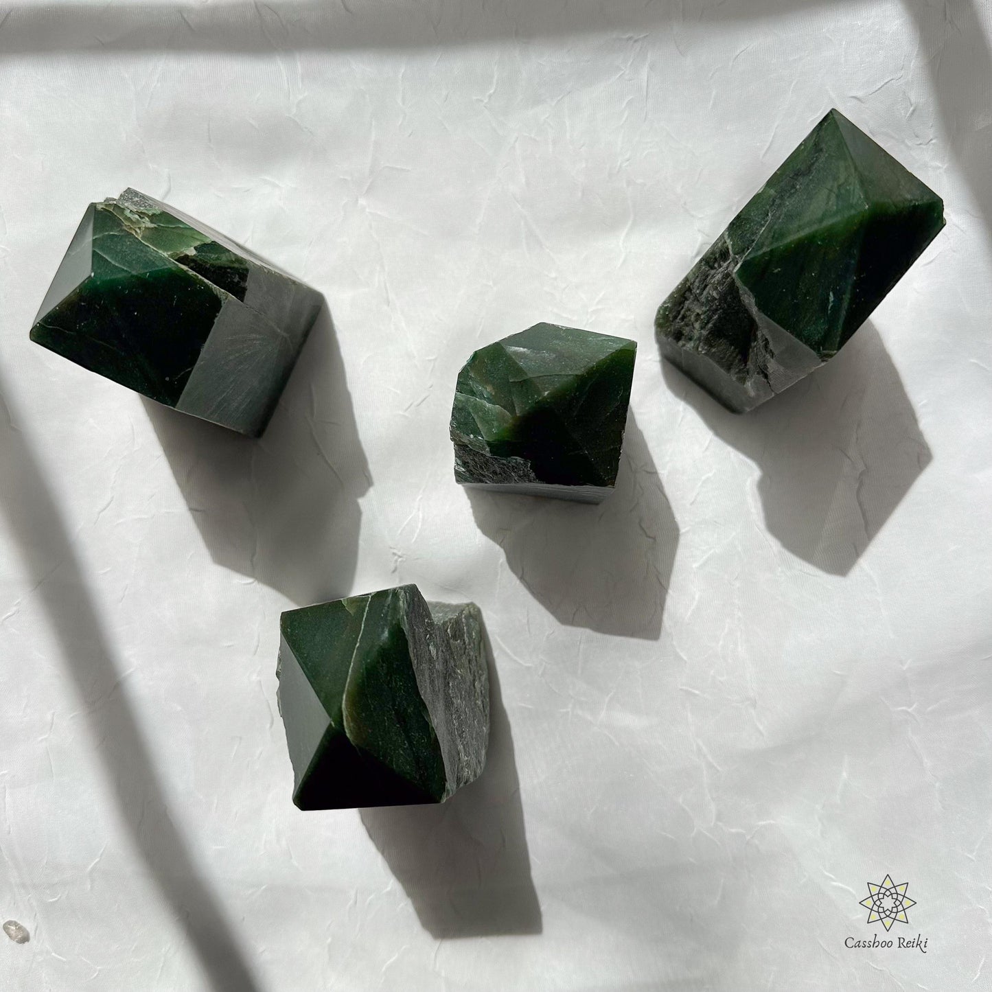 Clearance: Green Jade / Jadeite Points | Feng Shui Crystal