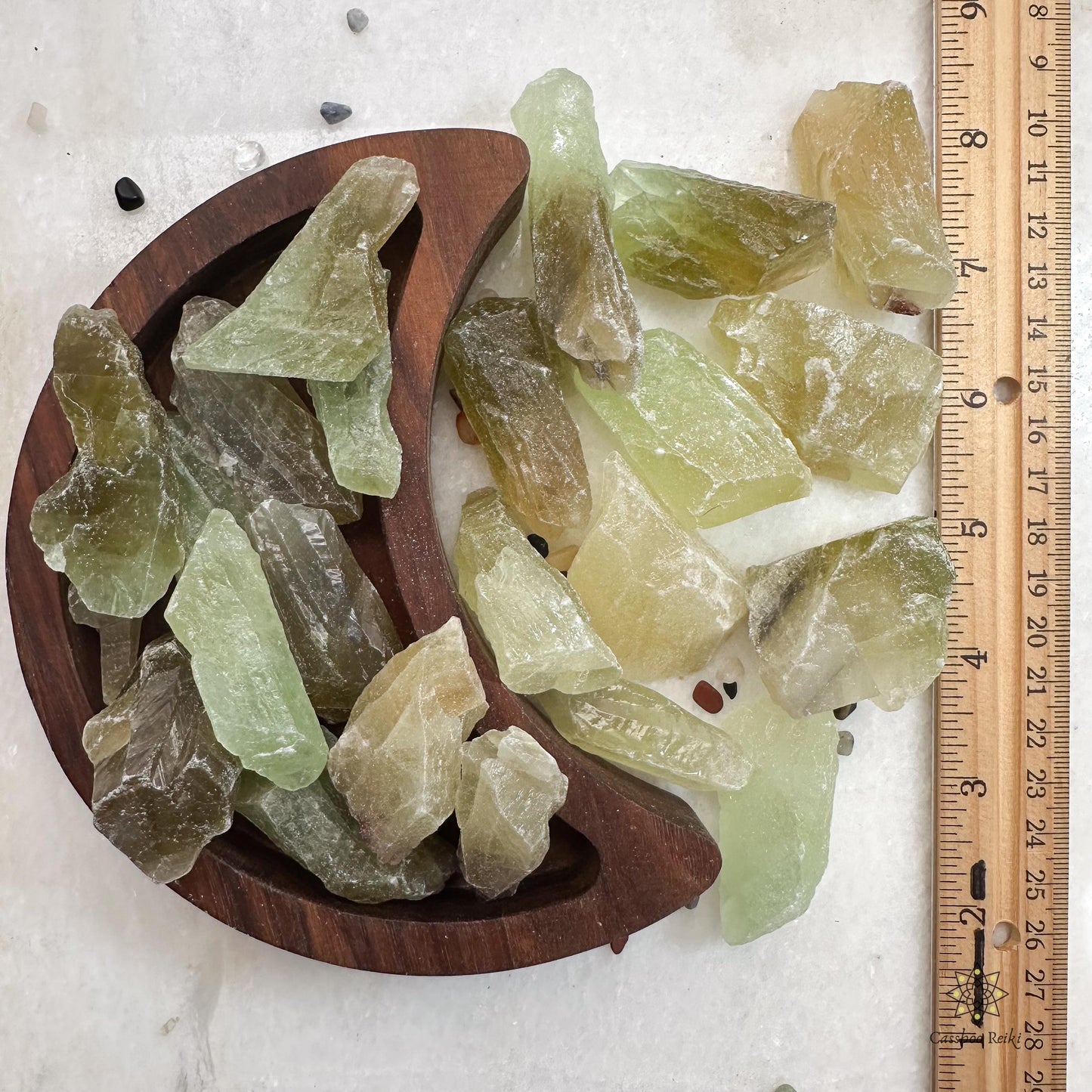 Natural Green Calcite | Rough Green Calcite | Heart chakra stone