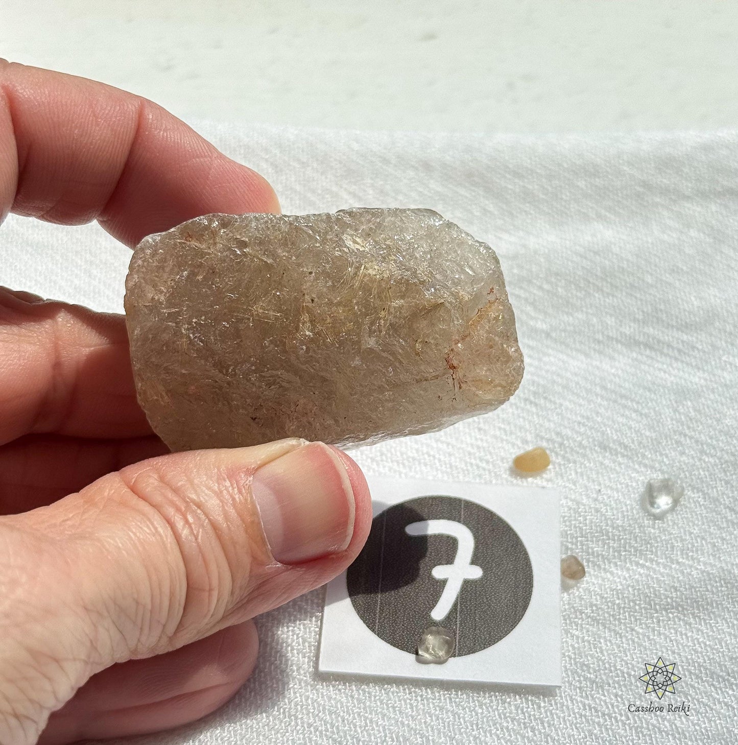 Rough Rutile Quartz . Pick your own