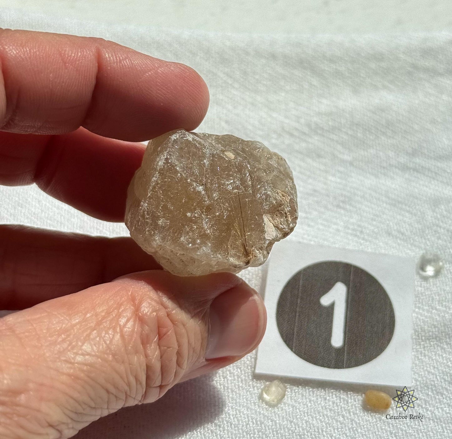 Rough Rutile Quartz . Pick your own