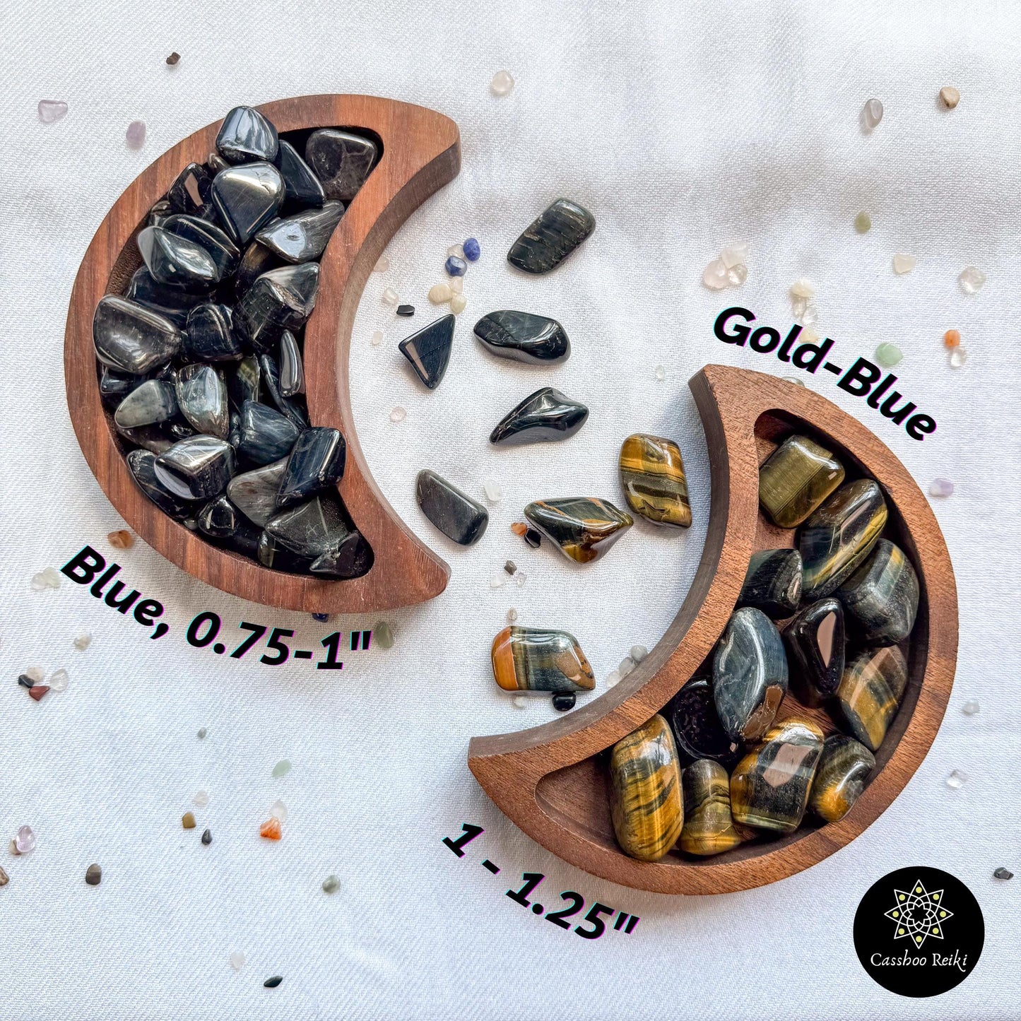 Blue Tiger Eye  | June Birthstone | Leo Zodiac Stone | Capricorn Zodiac Stone