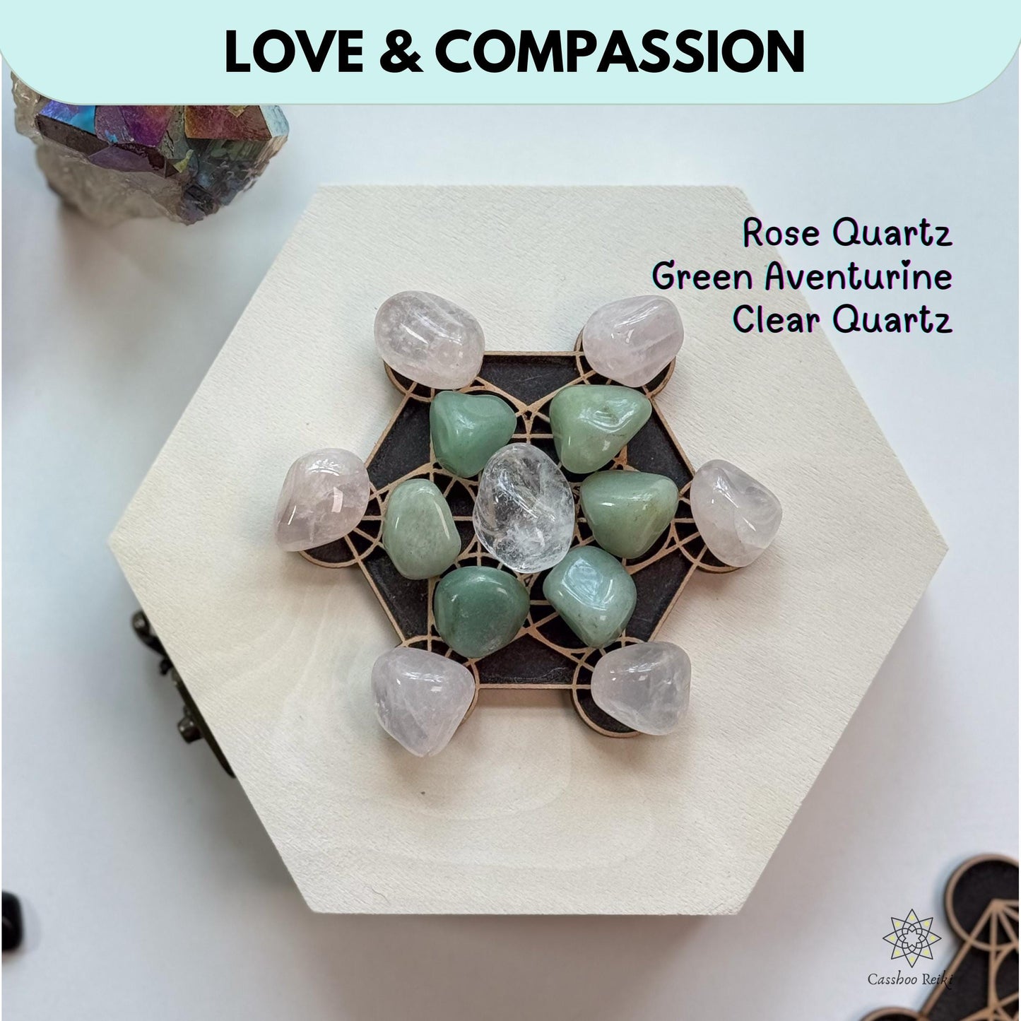 Metatron Crystal Grid and Box