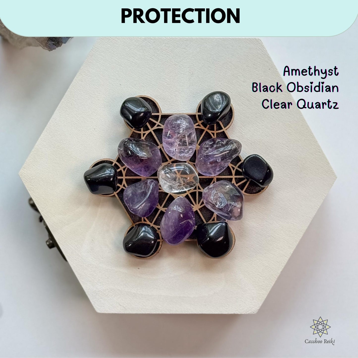 Metatron Crystal Grid and Box