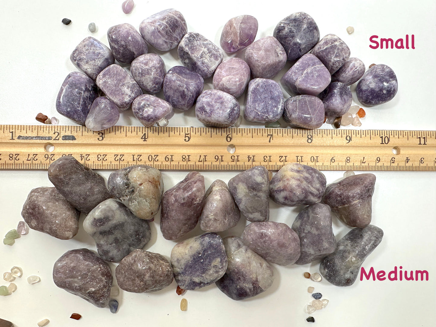 Tumbled Lepidolite Crystal | Cristal for Indigo Children | Crystal for Eccentricity