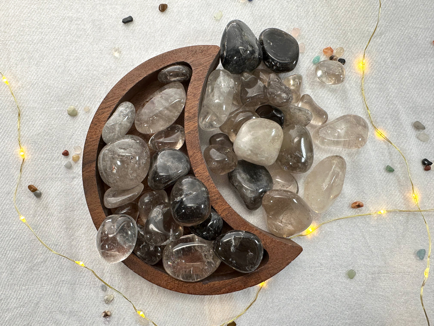 Smoky Quartz, tumbled