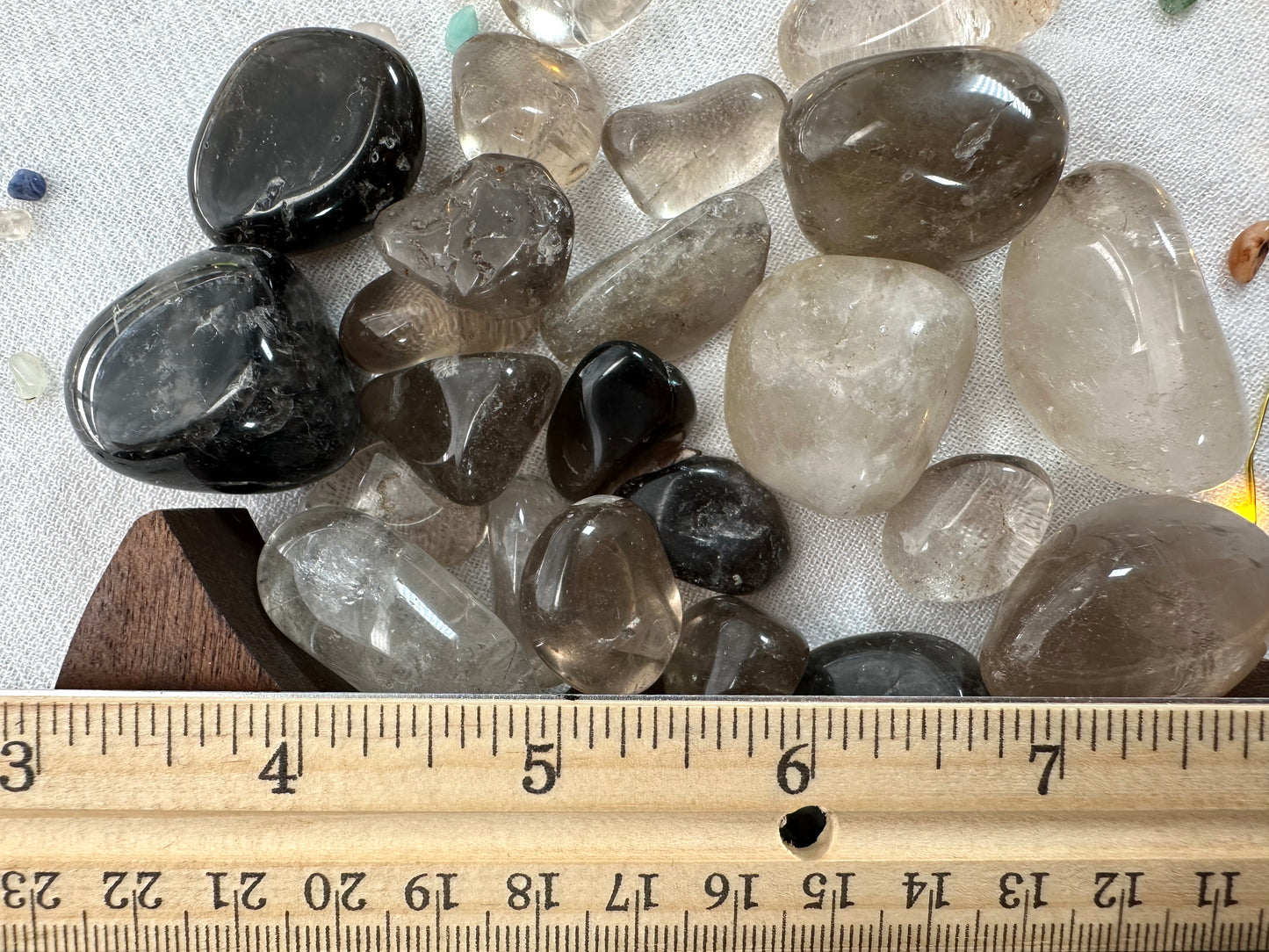 Smoky Quartz, tumbled