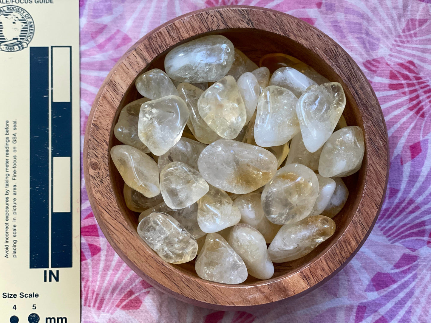 Tumbled citrine | Solar Plexus Chakra Stone | Crystal for Prosperity and Joy