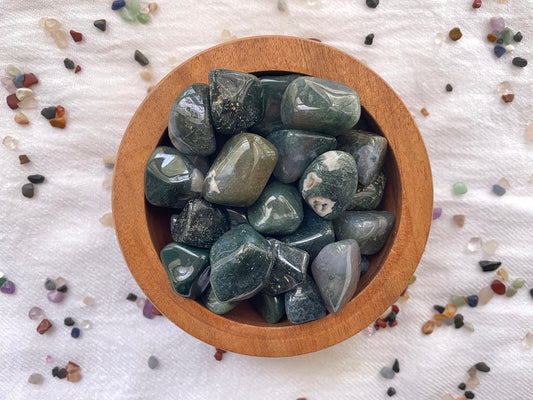 Green Moss Agate