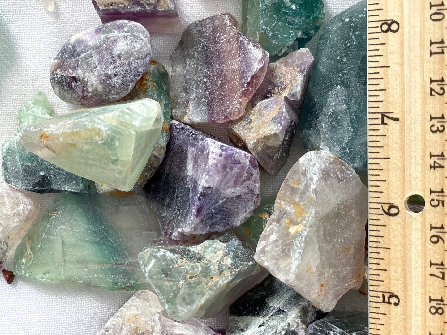 Rough Rainbow Fluorite