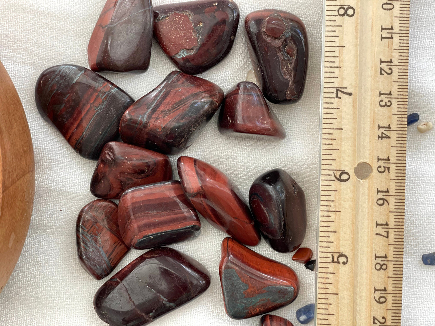 Red Tiger's Eye, tumbled
