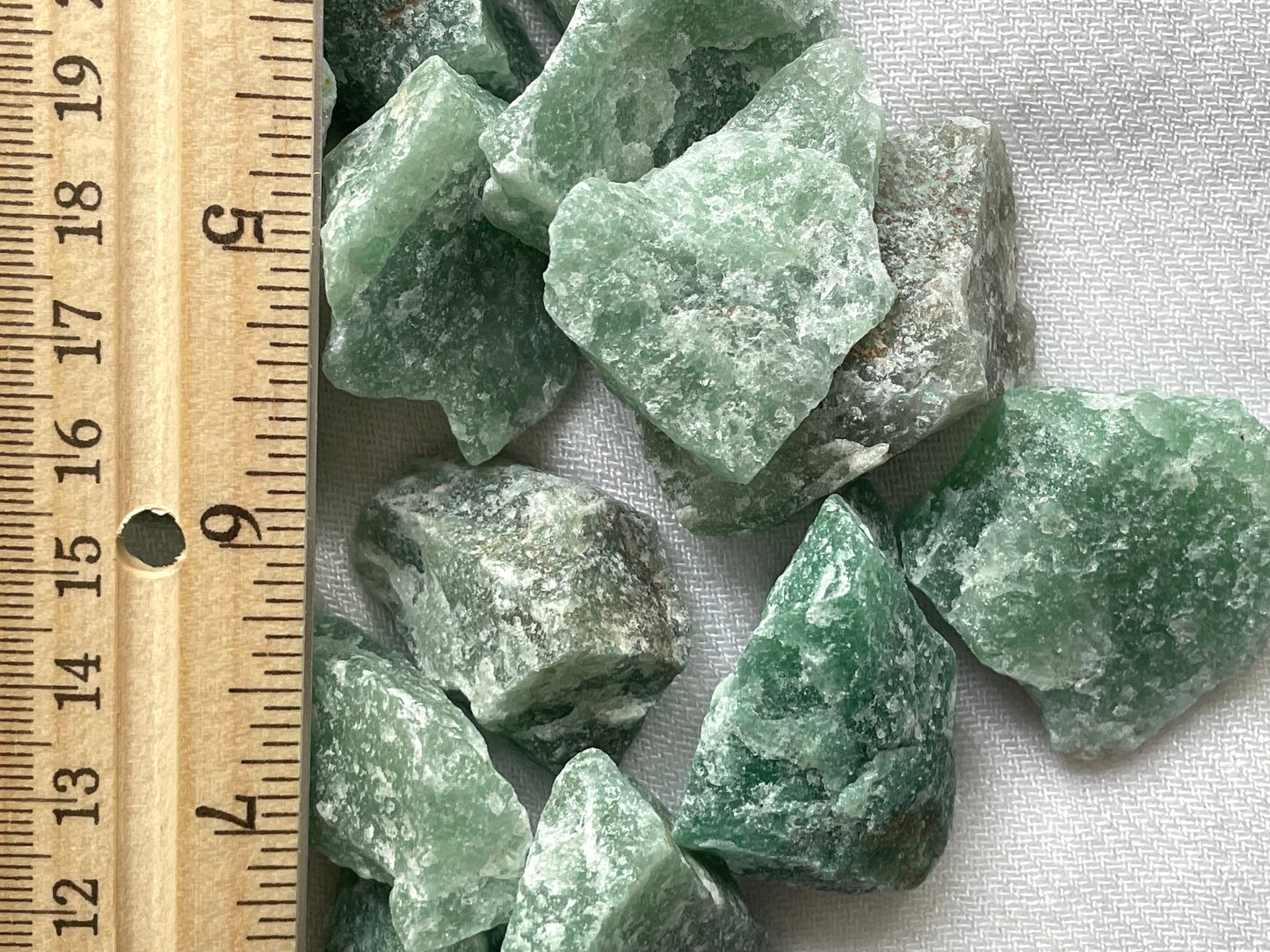 Green Aventurine | Rough Green quartz | Crystal for Empath protection & Abundance