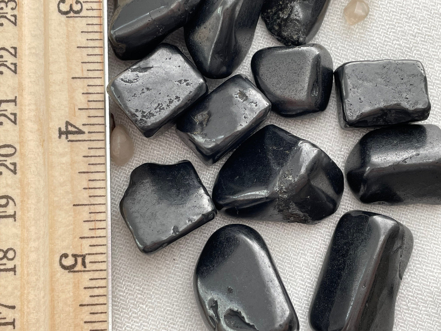 Shungite, Tumbled