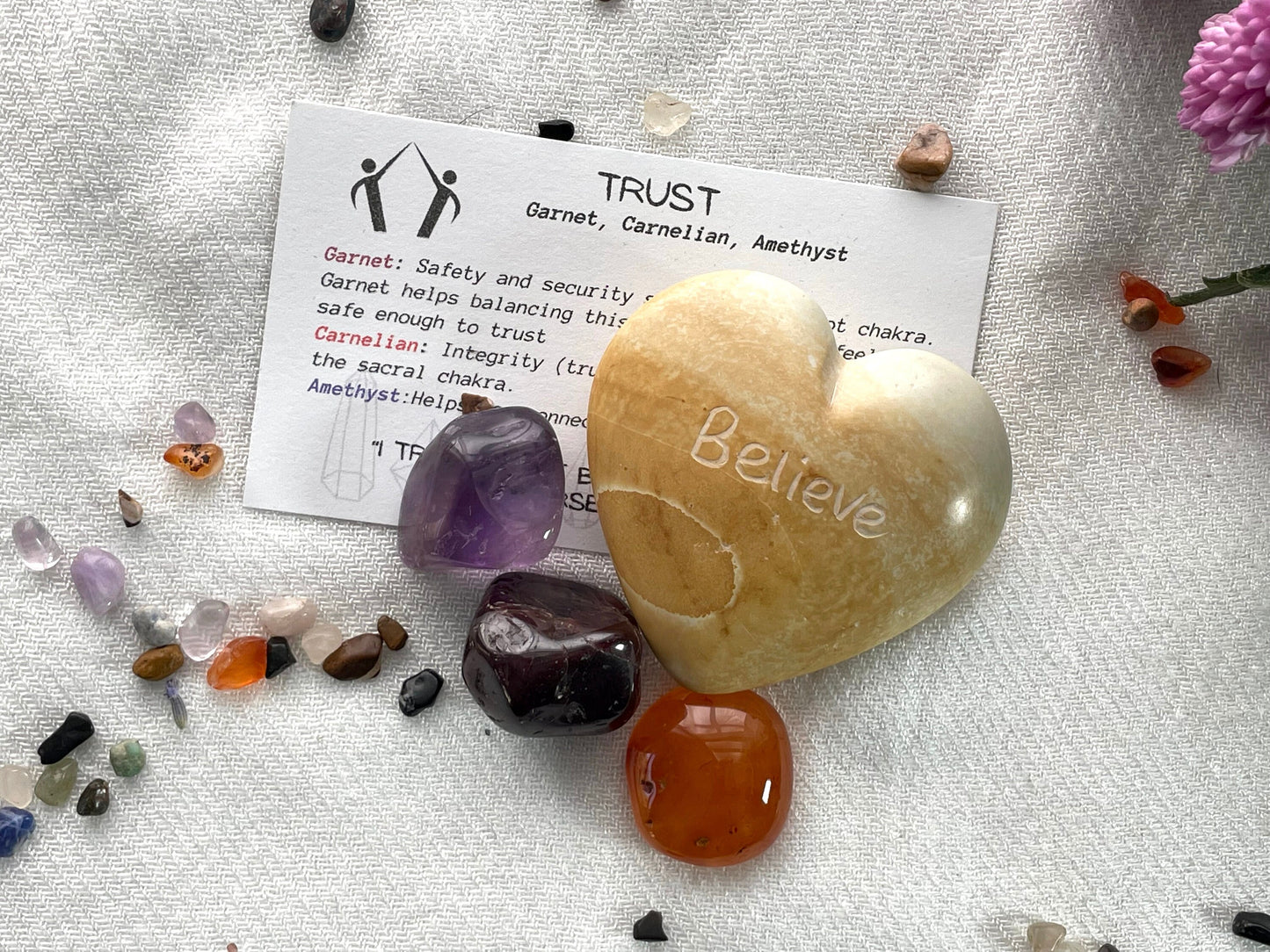 For Trust, Crystal Set and Palm Stone