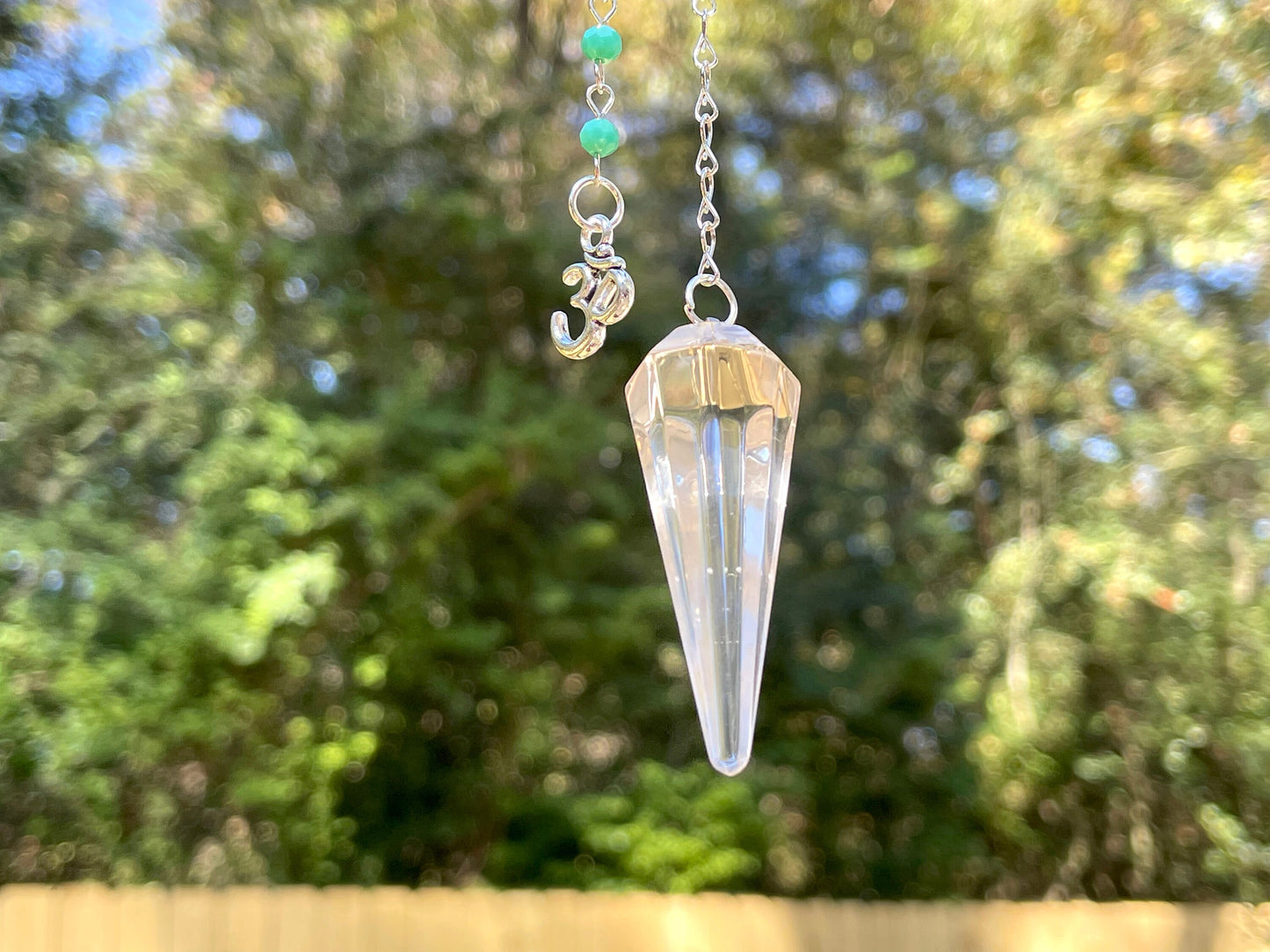 Clear Quartz Pendulum