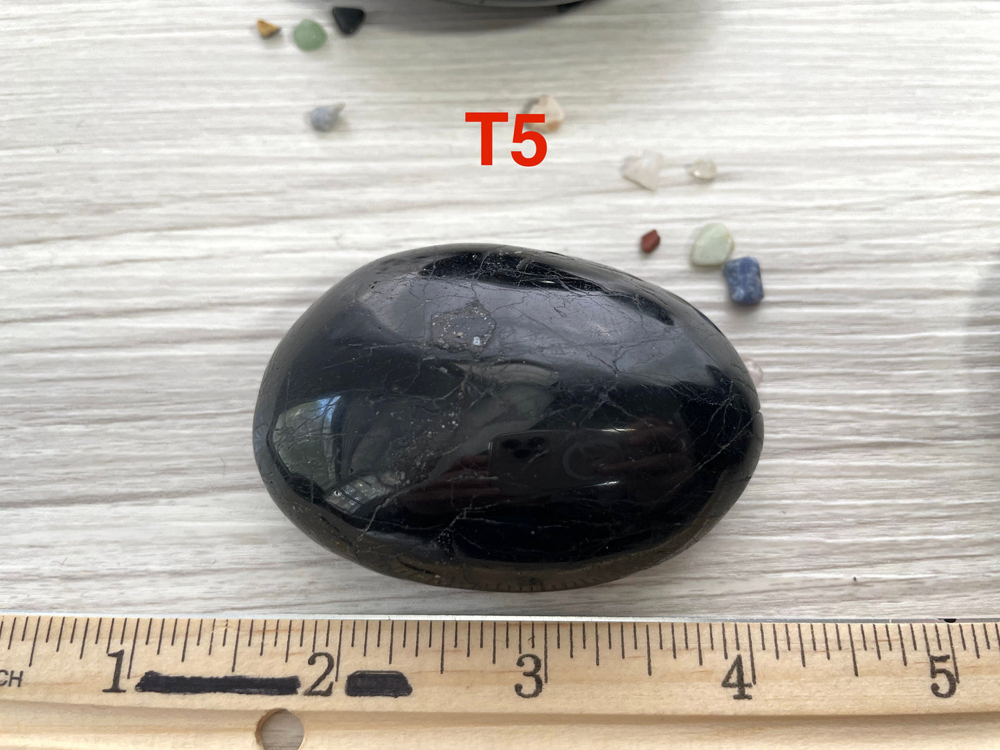 Black Tourmaline Large Pebbles
