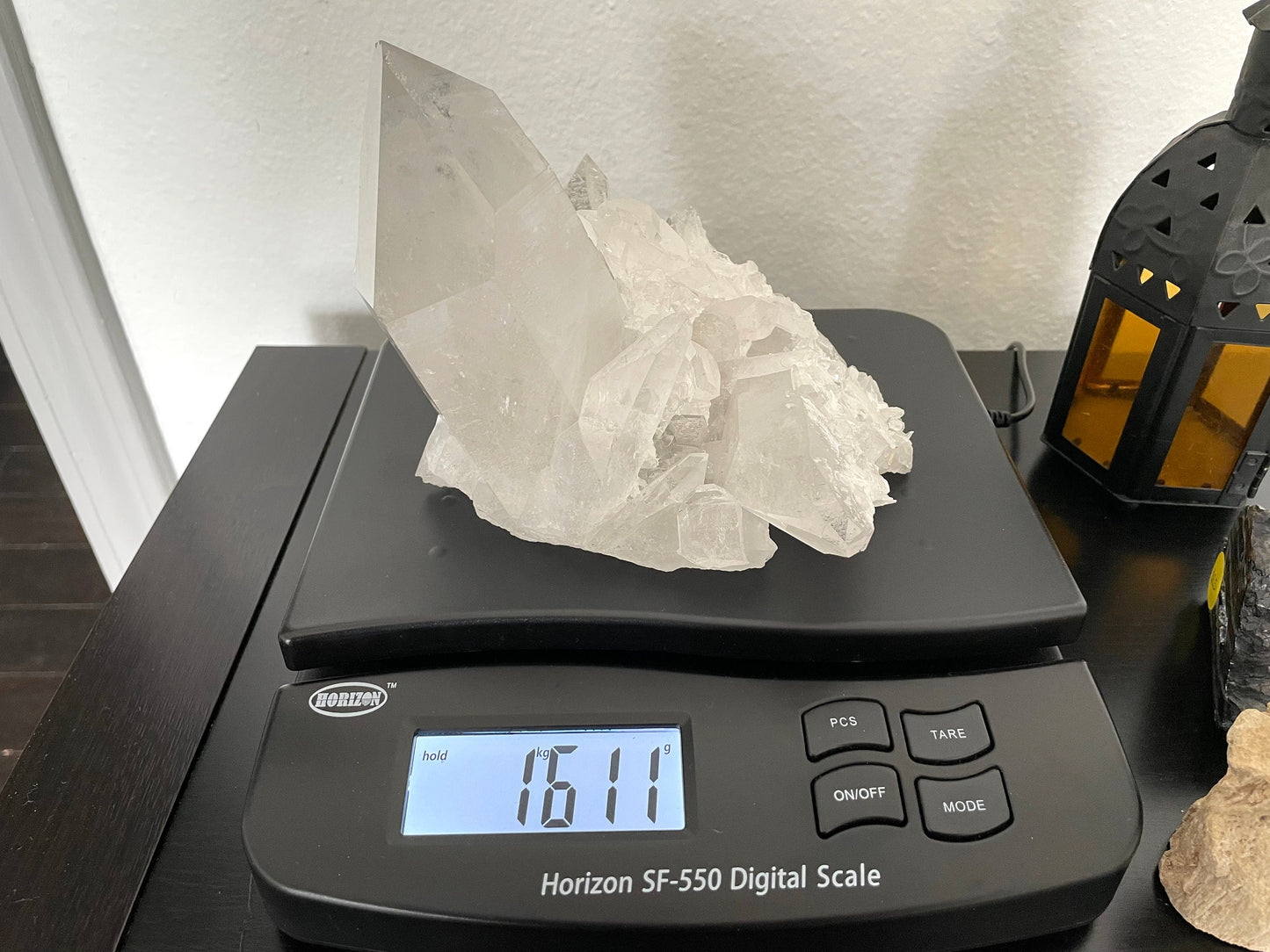 Clear Quartz Cluster 1.6 Kg