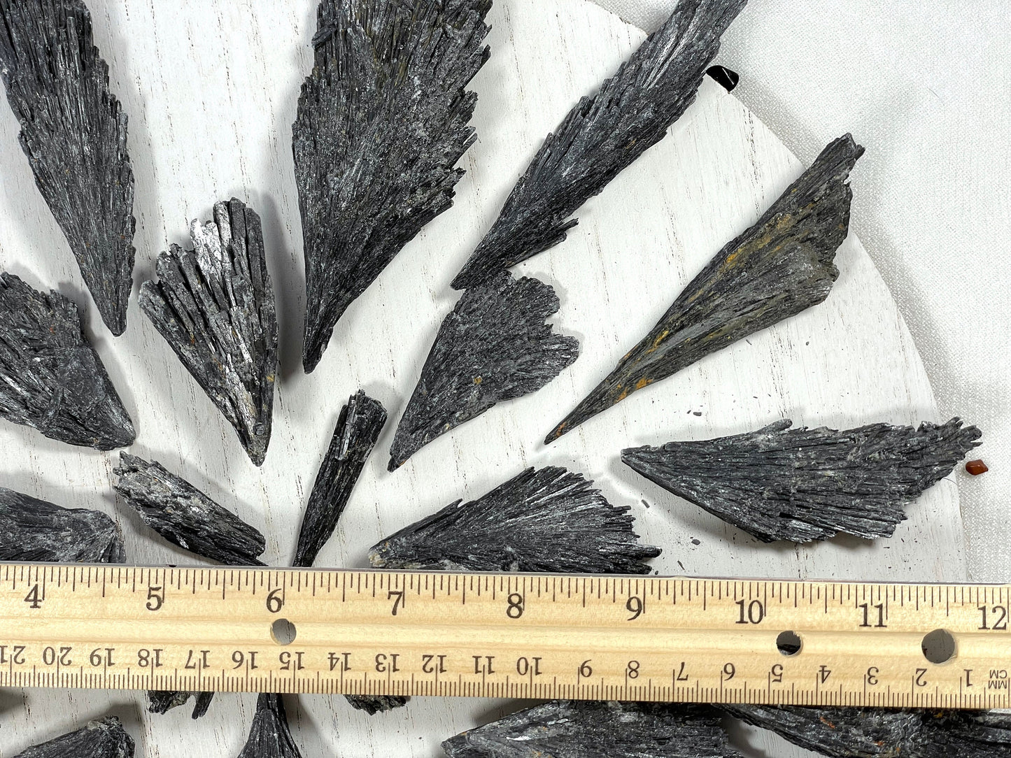 Black Kyanite Blades | Natural Rough Kyanite | Witch Broom Kyanite