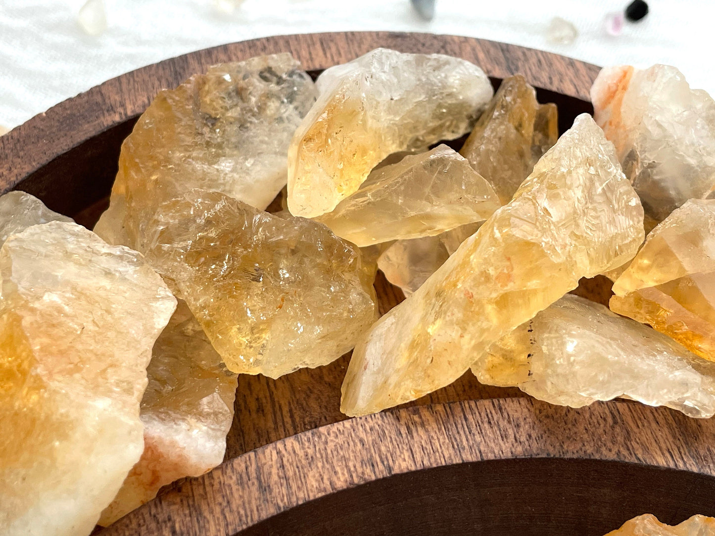 Rough Citrine | Solar Plexus Chakra Stone | Crystal for Prosperity & Joy