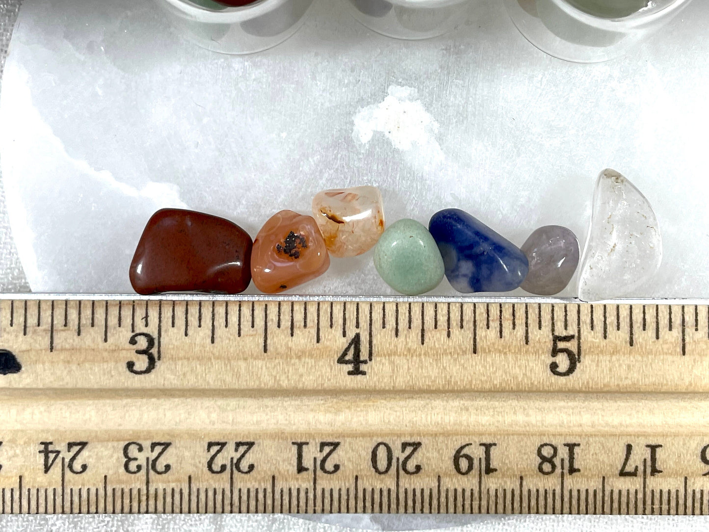 Mini Chakra Set in Glass Bottle