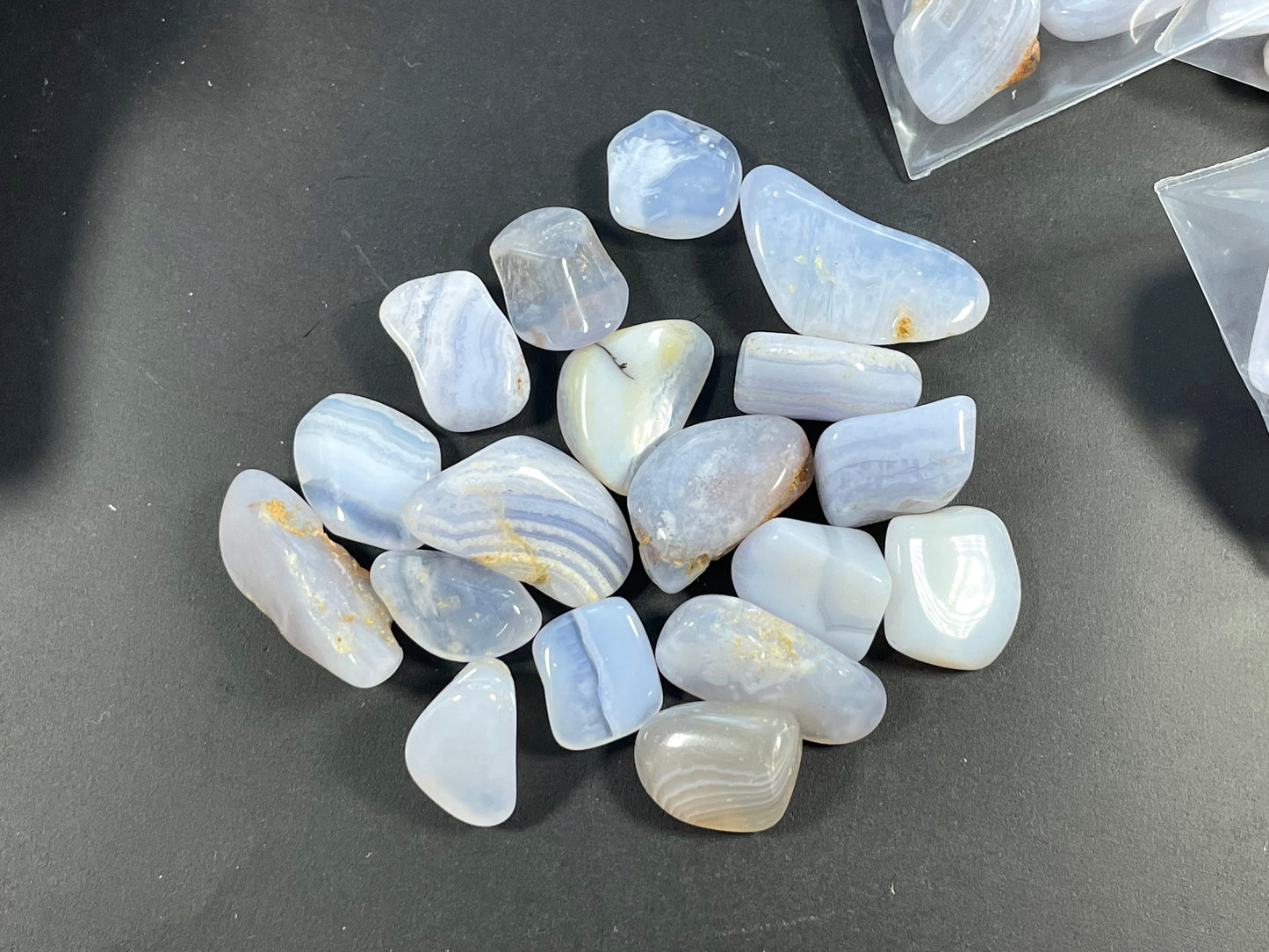 Blue Lace Agate Chips, 25gr