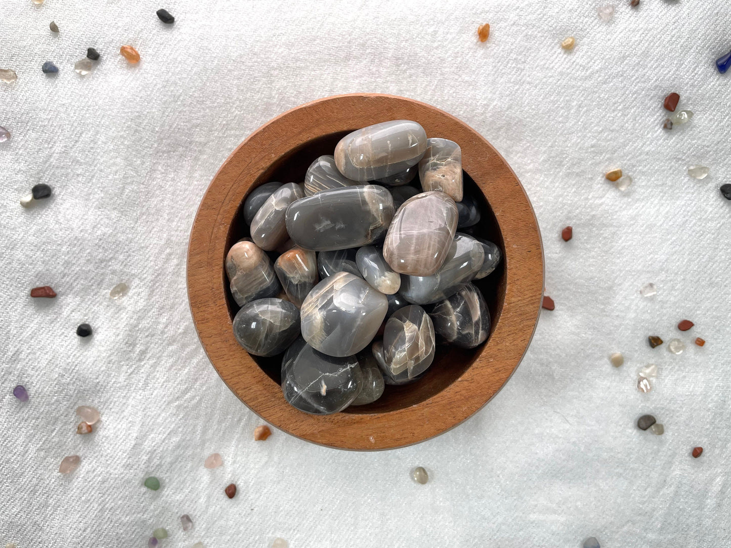 Black Moonstone, Tumbled