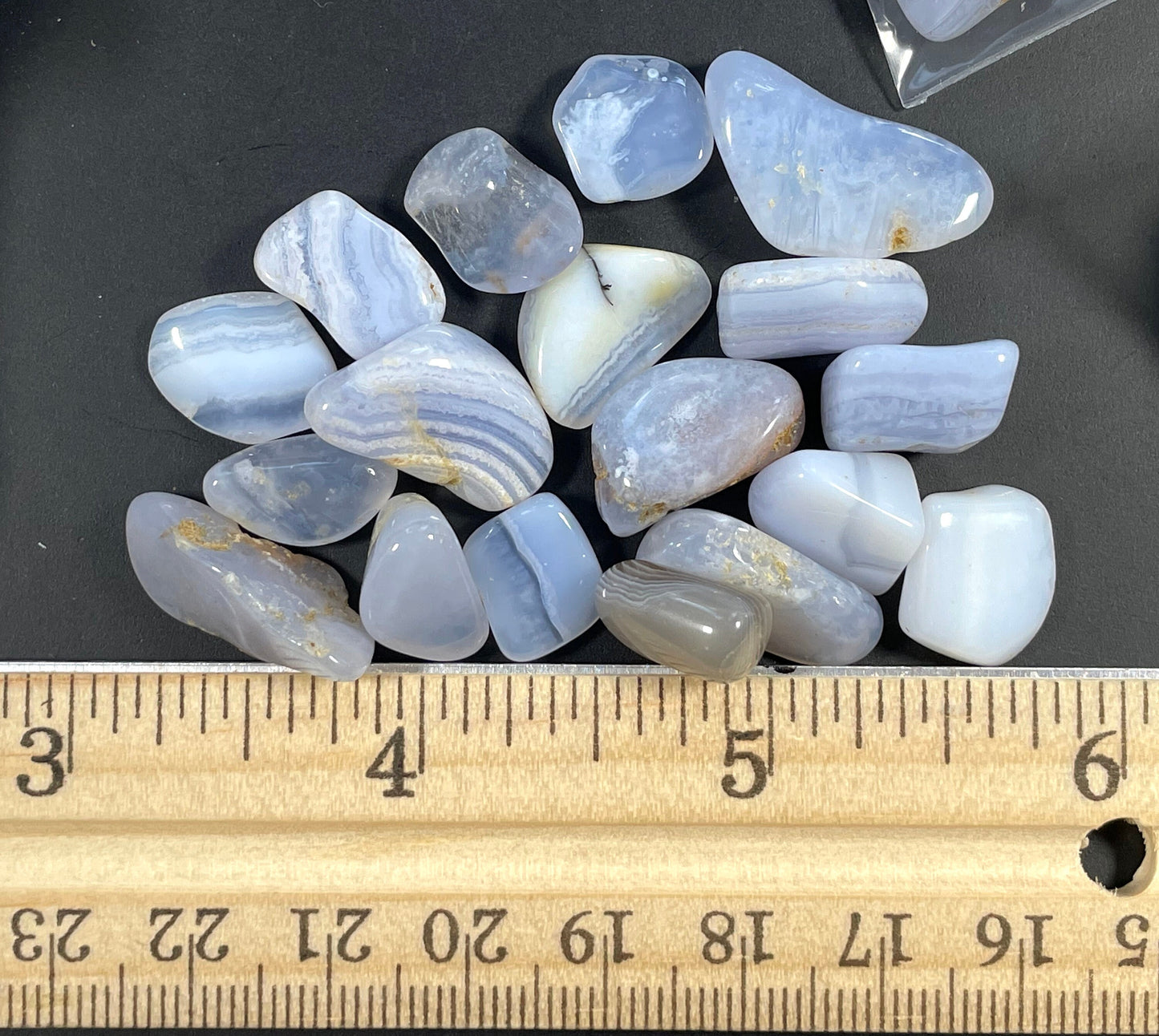 Blue Lace Agate Chips, 25gr