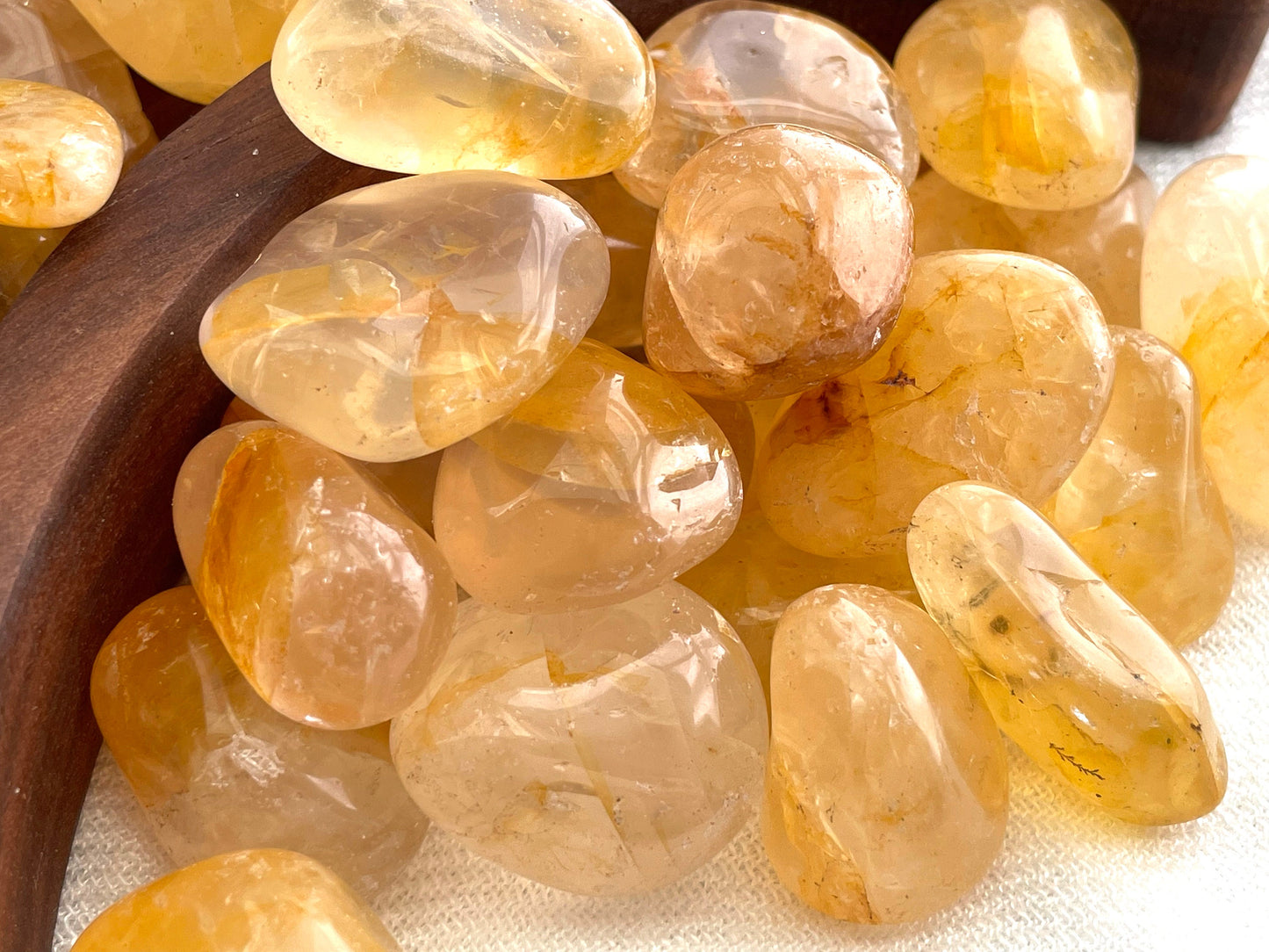 Golden Healer Quartz, Tumbled