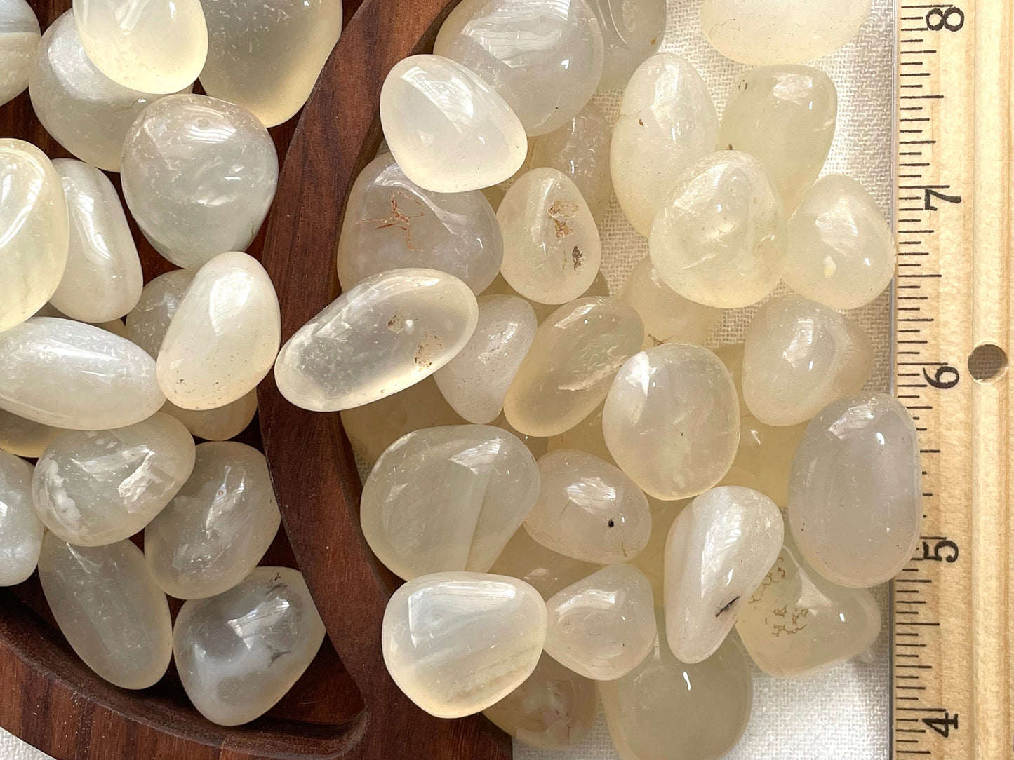 White Onyx, Tumbled