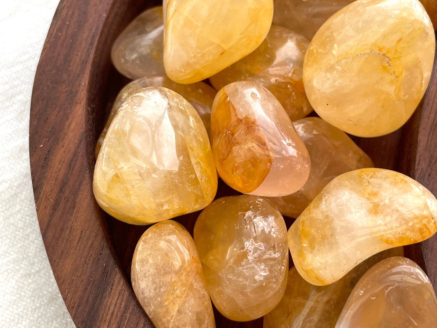 Golden Healer Quartz, Tumbled