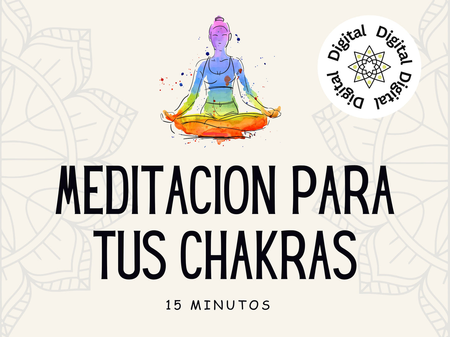 En Español | 15 Minute Channeled Chakra Meditation mp3 Recordings | Digital Download