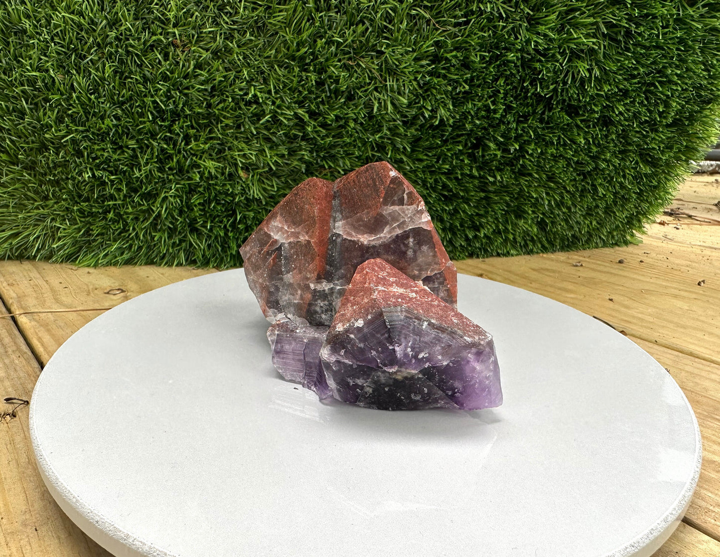 Auralite-23, Red Amethyst, XL Cluster 836gr. Collectible Item