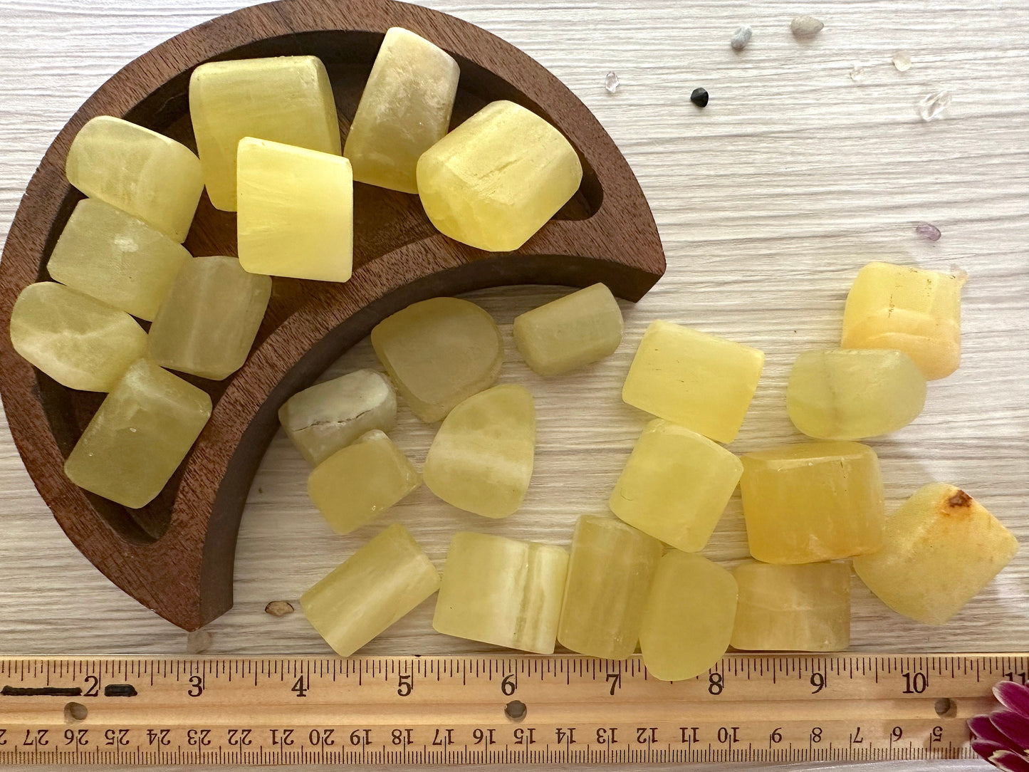 Lemon Calcite, Tumbled | Yellow Calcite