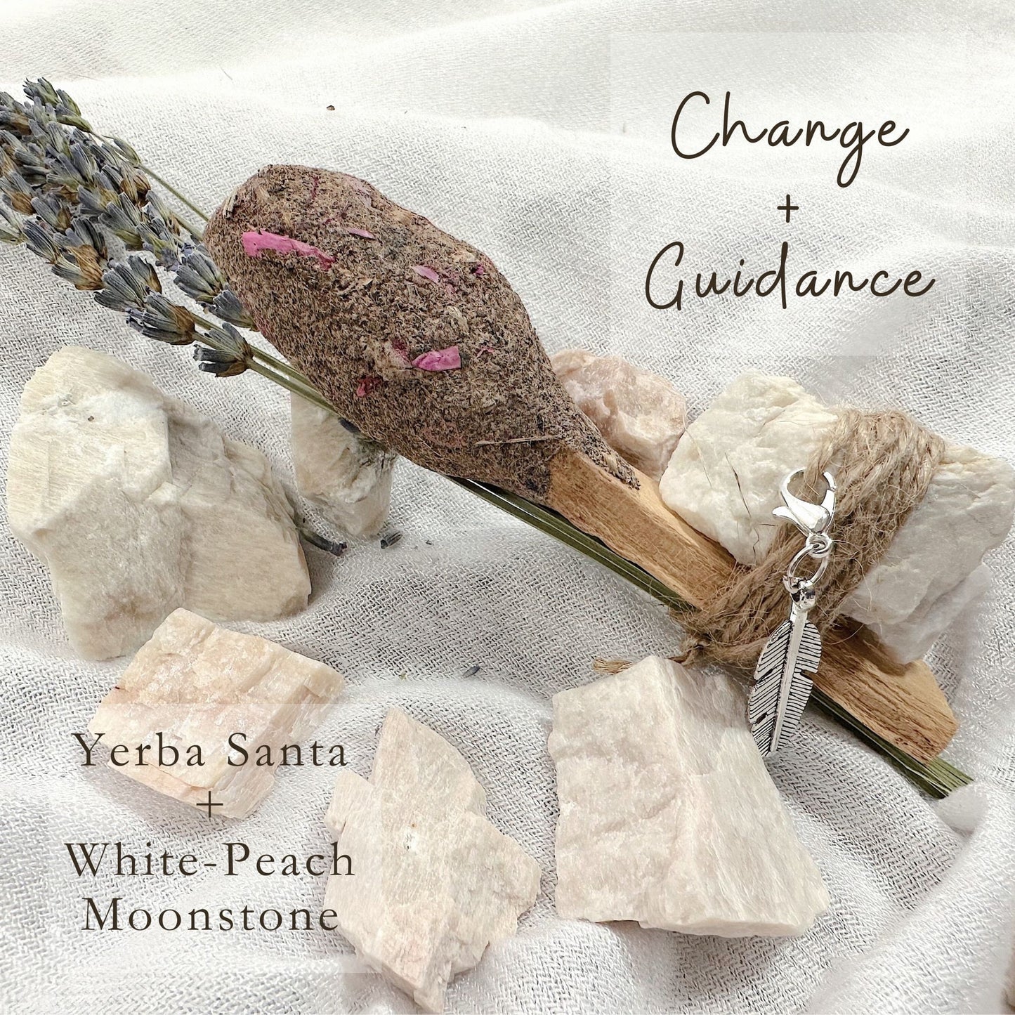 Palo Santo Pops, Lavender and Rough Crystal bundles. Smudge Special