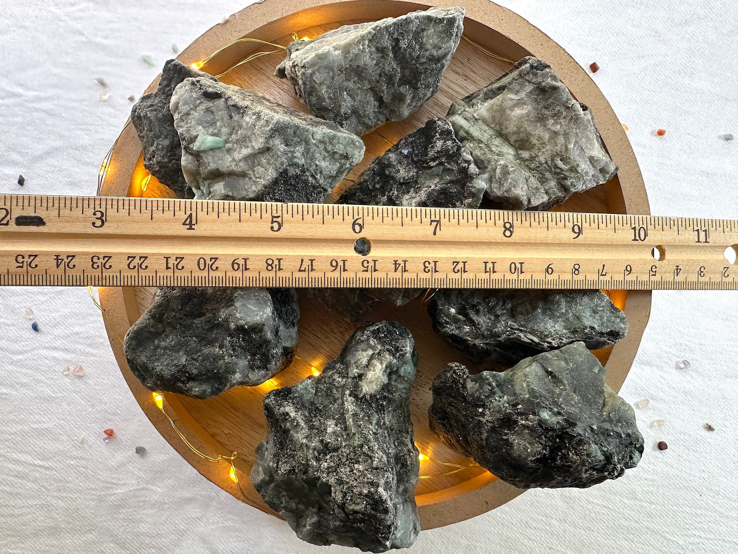 Large Emerald Crystal | Rough Emerald Large | Crystal for Love and Wealth