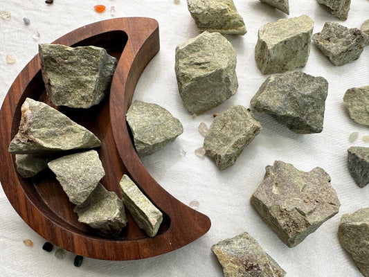 Natural Rough Vessonite | Idocrase | Vesuvianite | Heart Chakra Stone | Sagittarius Stone