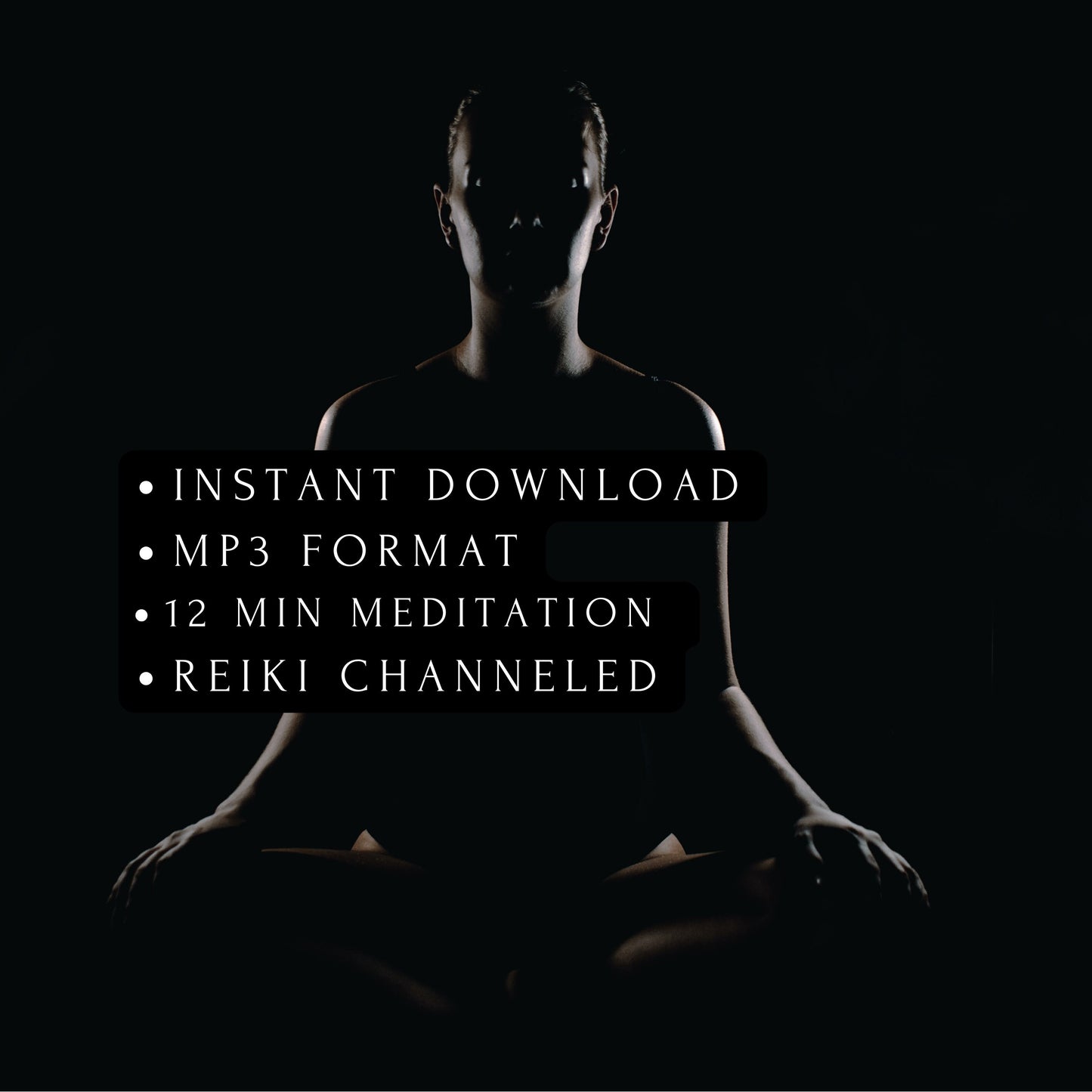 Reiki Activated Meditation for Grief mp3 | Recorded Meditation | Instant Download | Reiki Infused Recording